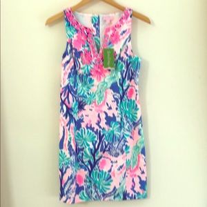 NEW Lily Pulitzer Gabby Shift Dres Size 0.